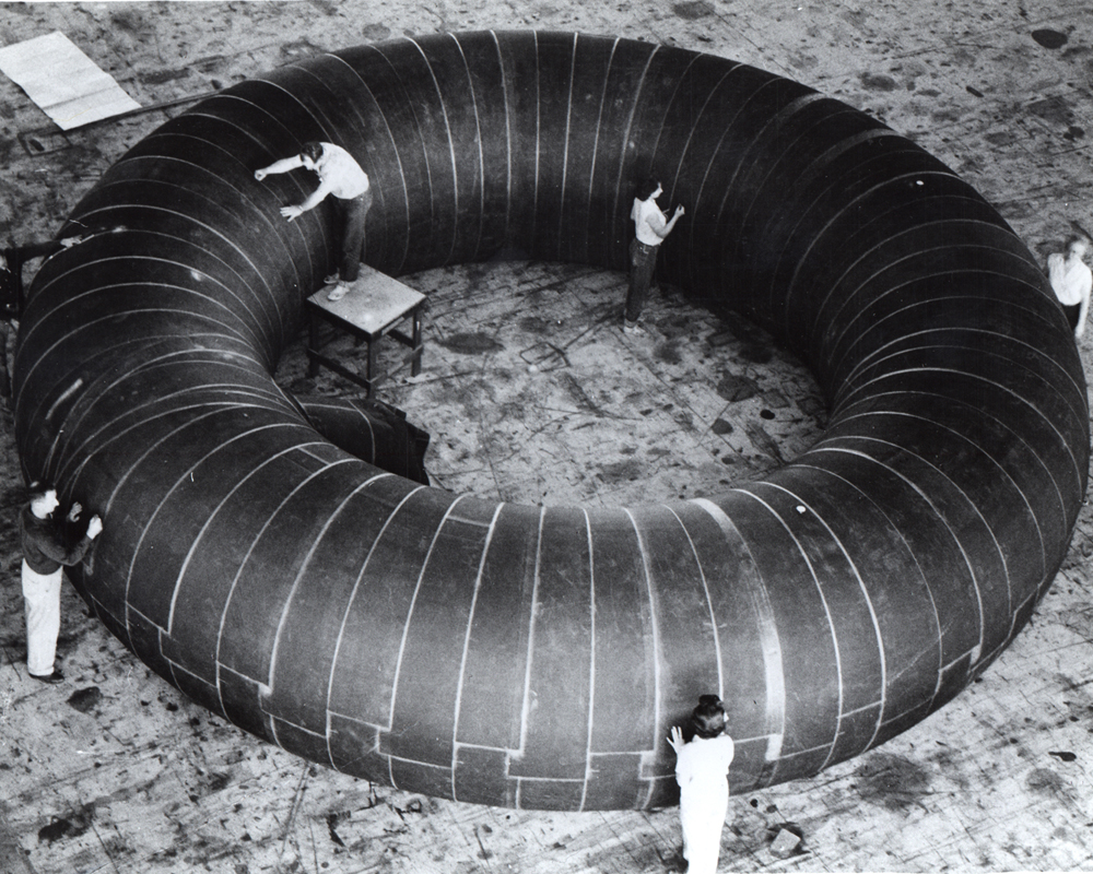 Space History Photo: Inflatable Station Concept